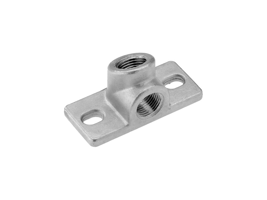 FERRZOOTECNIA Supporto inox aisi 304 , attacco da 1/2" x 1/2"