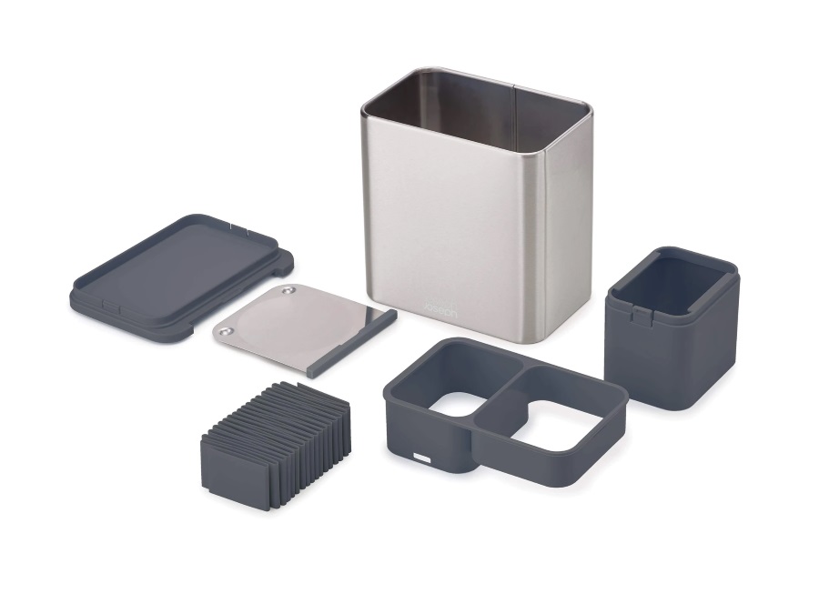 JOSEPH JOSEPH Surface, Contenitore per utensili e posate, inox