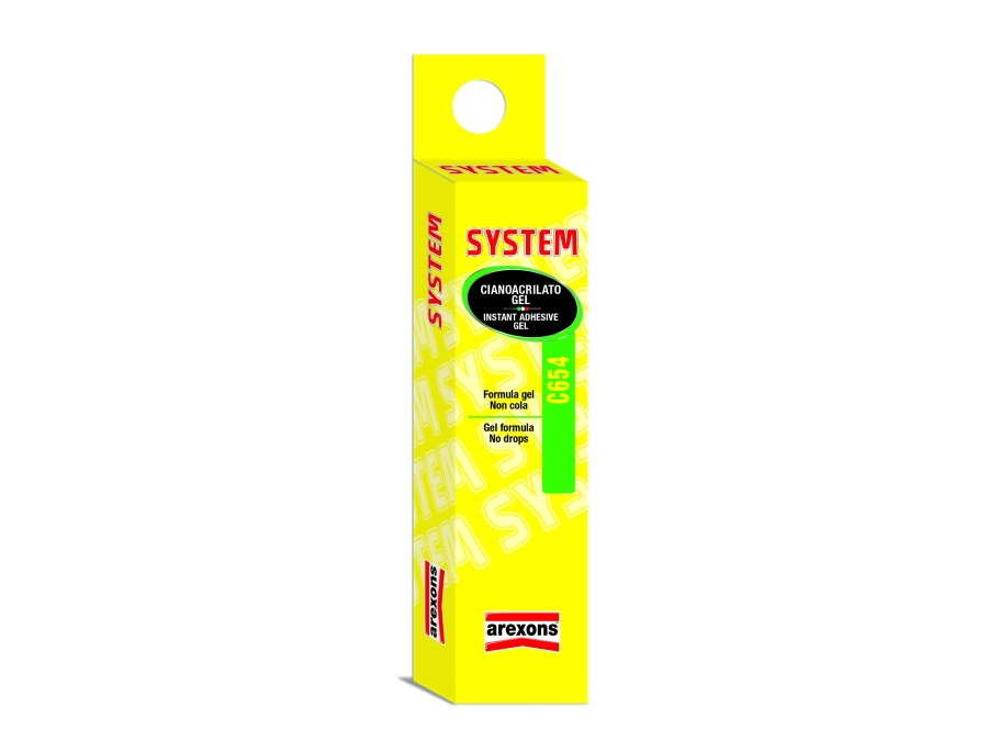 AREXONS System C654 Cianoacrilato gel, 20 ml