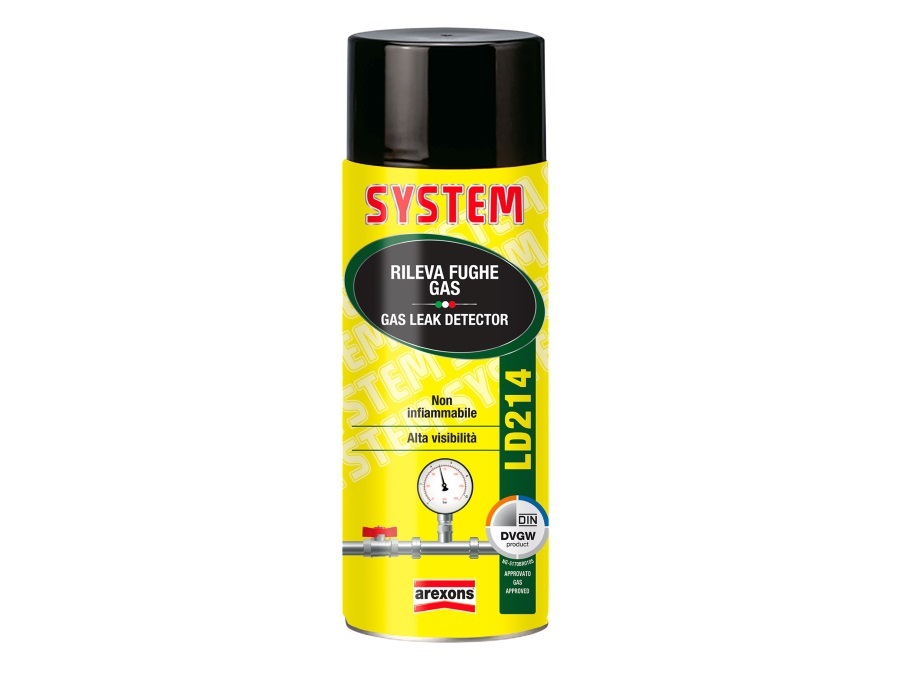 AREXONS System LD214 Rileva Fughe di Gas, 400 ml