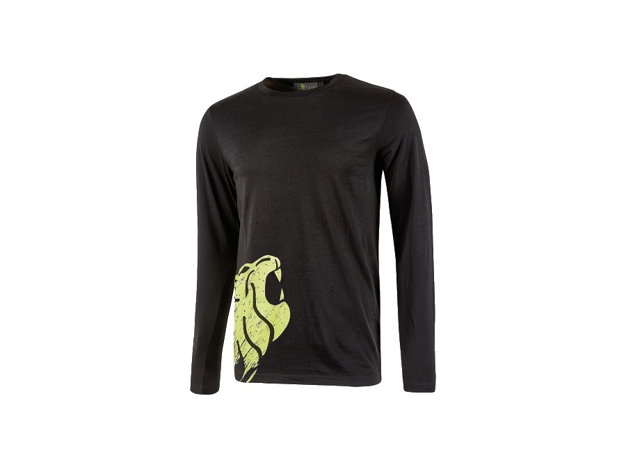 UPOWER T-shirt alien black carbon - TAGLIA L