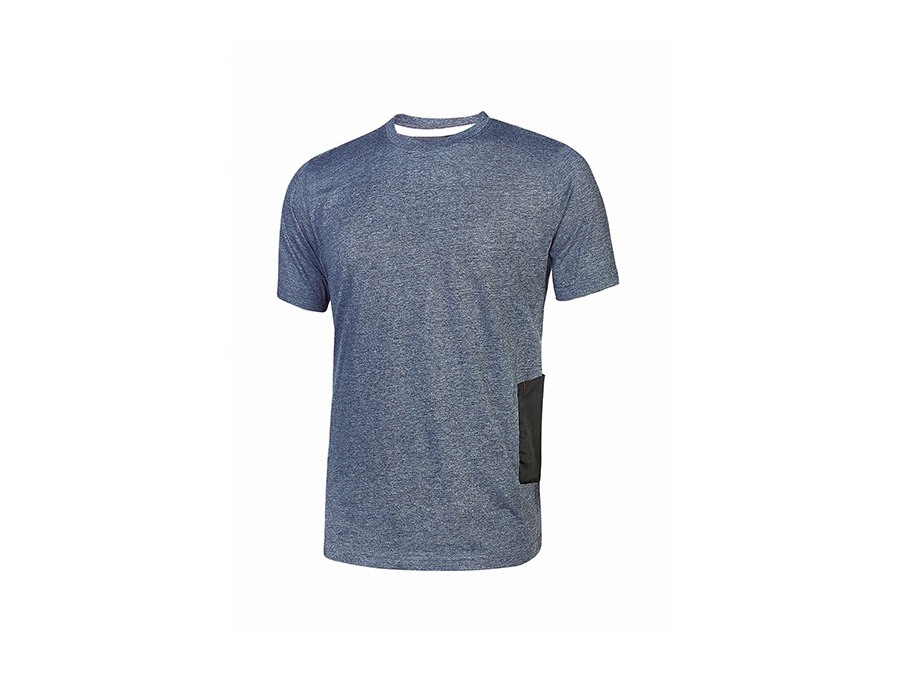 UPOWER T-SHIRT ROAD   DEEP BLU