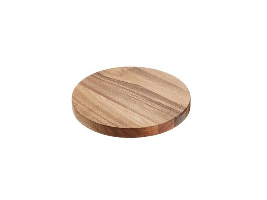LEONE Tagliere in Acacia, Ø 38