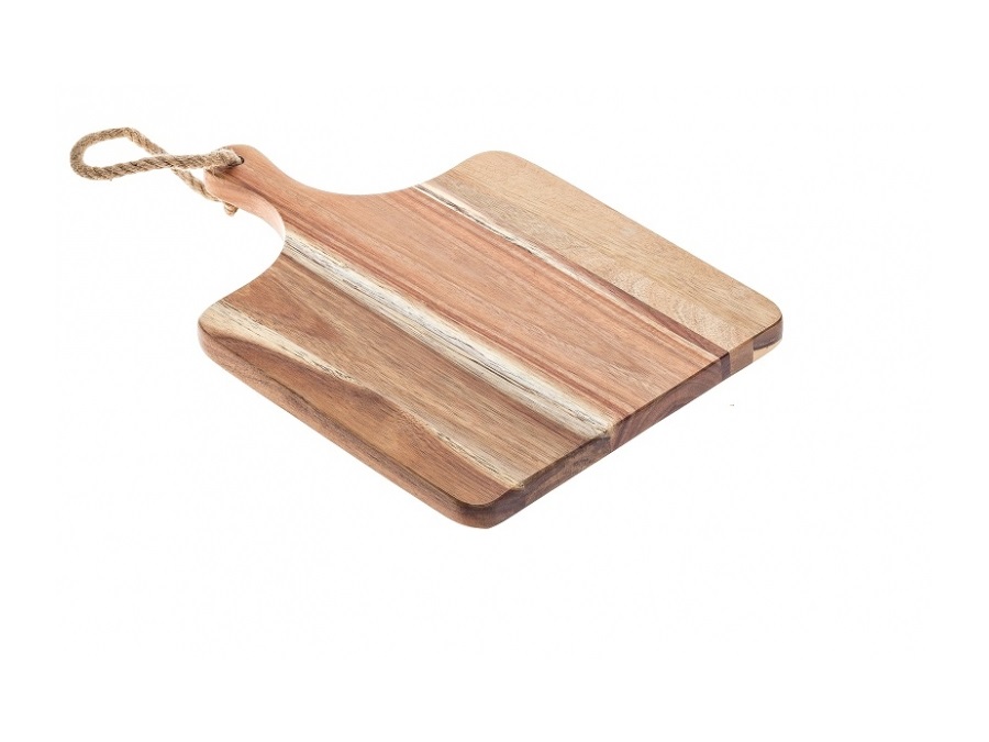LEONE Tagliere in legno di acacia - MISURA 41 x 29,5 x 1,8h cm