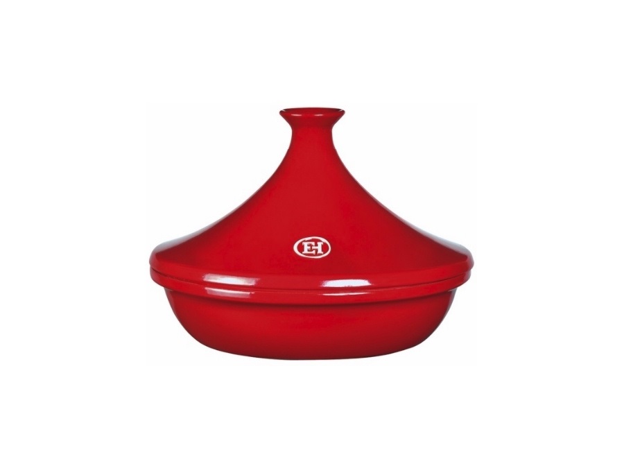 EMILE HENRY-EMILE & CO Tajine diam 27 cm, grand cru, rosso, Emile Henry