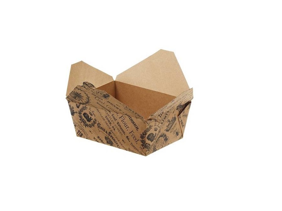 LEONE Take away box Vintage 40 pezzi, 2500 ml - 21x16x9 cm