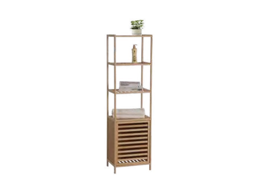 VERDELOOK Take, mobiletto bamboo con anta - big