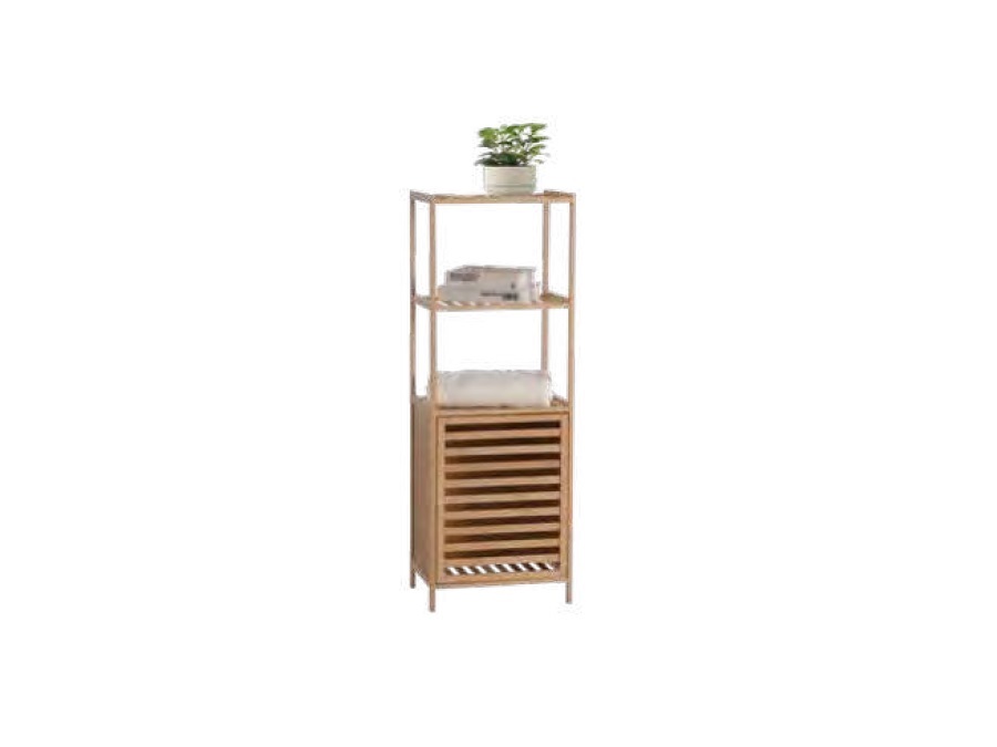 VERDELOOK Take, mobiletto bamboo con anta - medium