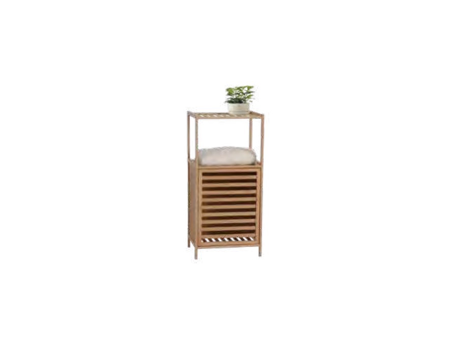 VERDELOOK Take, mobiletto bamboo con anta - small