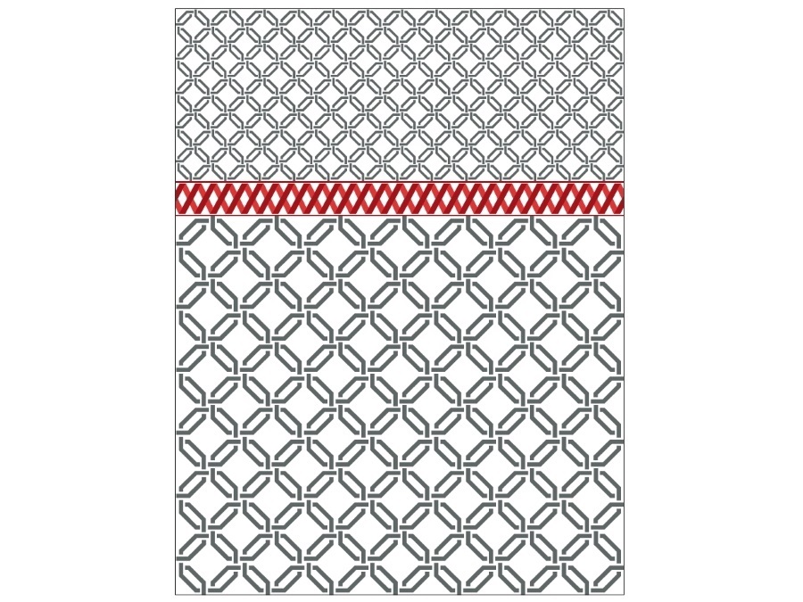 MAISON SUCREE Tango plaid singola 150x220 cm, grigio