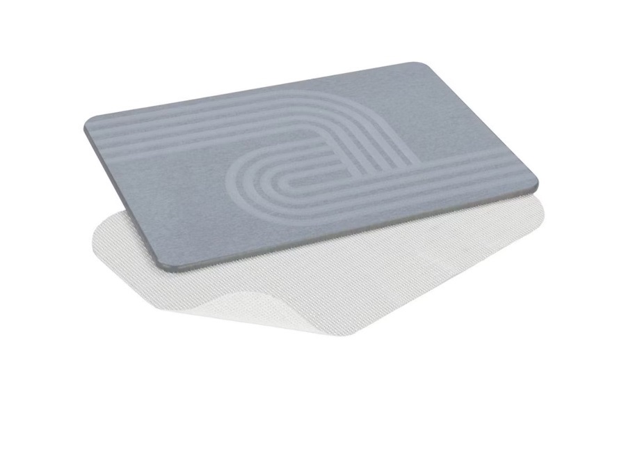 WENKO Tappetino da bagno manhattan grigio, 60 x 39 cm