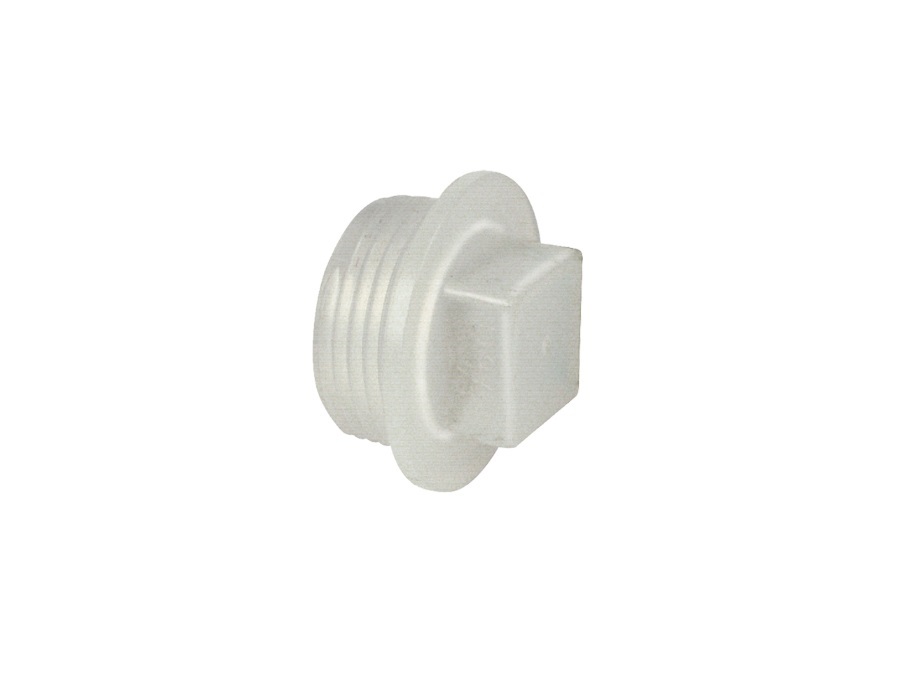 NOVITAL TAPPI QUADRI FILETTATI 3/4" IN PLASTICA PER ABBEVERATOI CONIGLI NOVITAL (2 PEZZI)