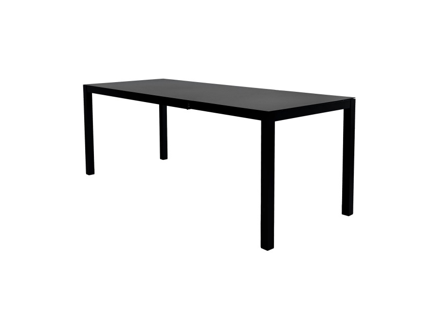 FIAM S.P.A. Tavolo allungabile Aria 140-200 x 80 cm nero