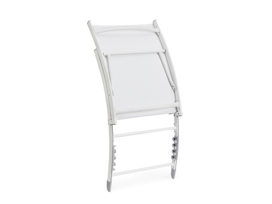 BIZZOTTO Taylor, poltrona lounge reclinabile bianco