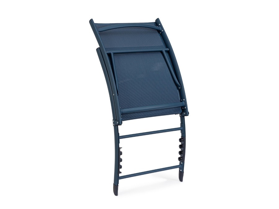 BIZZOTTO Taylor, poltrona lounge reclinabile navy