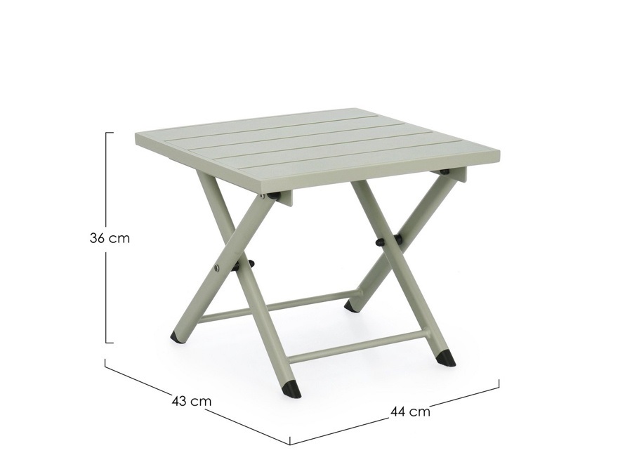 BIZZOTTO Taylor, tavolino 44x43 cm breeze