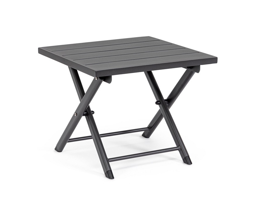 BIZZOTTO Taylor, tavolino 44x43 cm grigio scuro