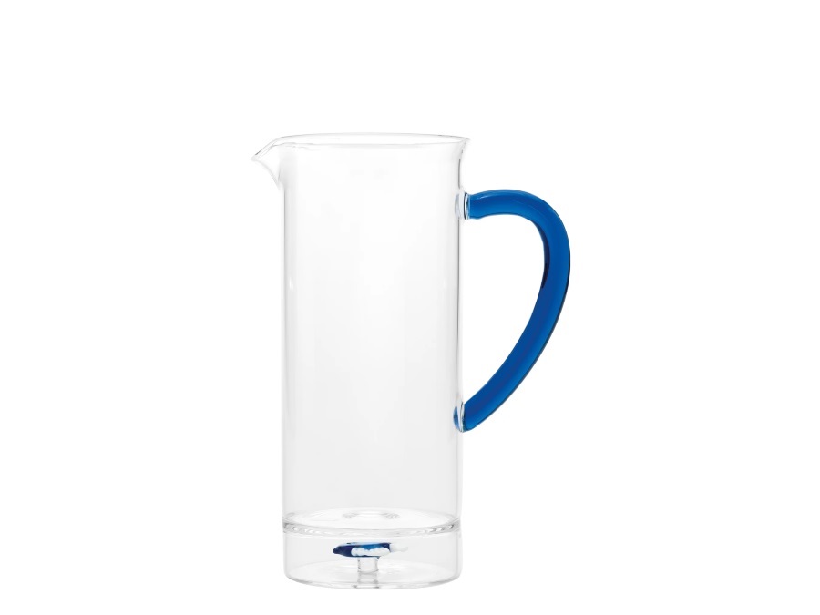 ZAFFERANO S.R.L. Teca mare, caraffa pesce bicolor 75 cl