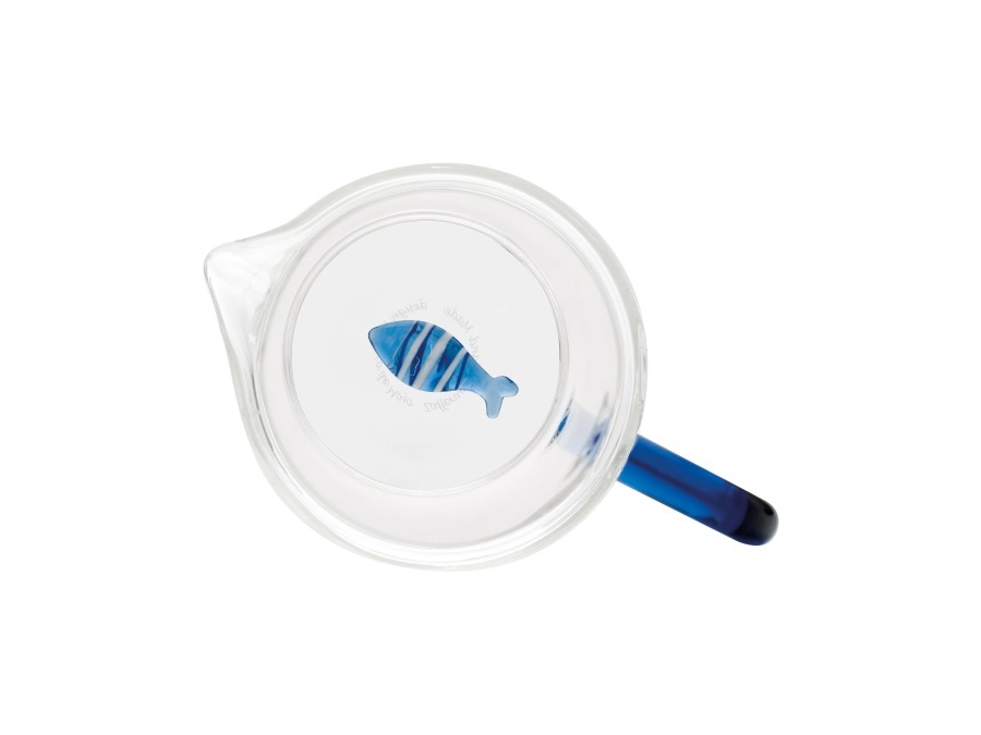 ZAFFERANO S.R.L. Teca mare, caraffa pesce sardina 75 cl