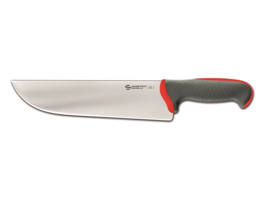 AMBROGIO SANELLI Tecna colore - coltello affettare, rosso, 26 cm
