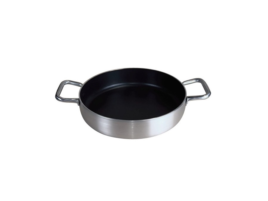 PENTOLE AGNELLI Tegame 2 manici in alluminio antiaderente, induzione, Ø 28 cm