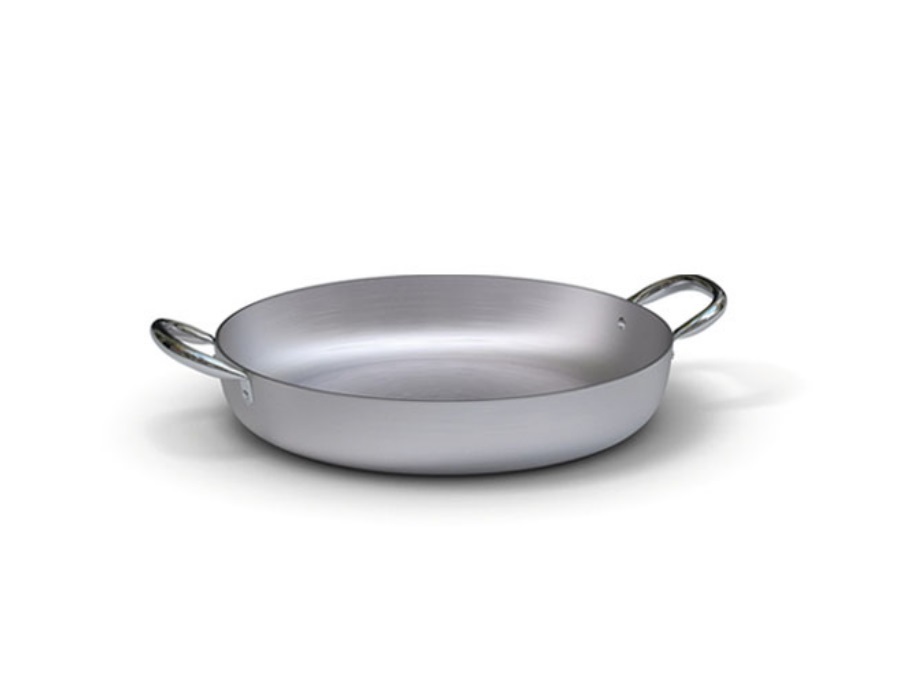 BALLARINI Tegame 2 maniglie in alluminio - MISURA Ø 28 x h 6,5 cm