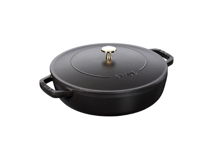 STAUB Tegame chistera nero, Ø 28 cm