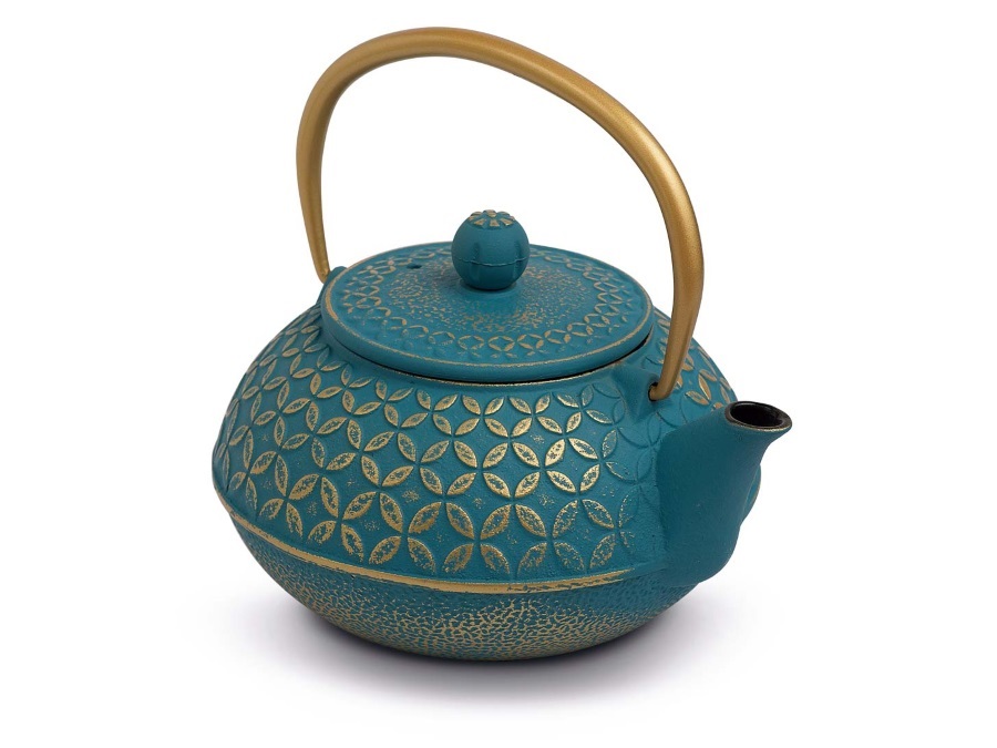 WD LIFESTYLE Teiera in ghisa azzurro