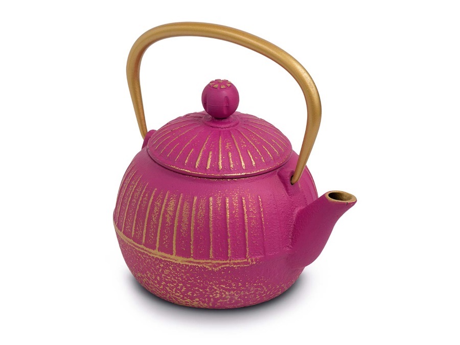 WD LIFESTYLE Teiera in ghisa fucsia 500 ml