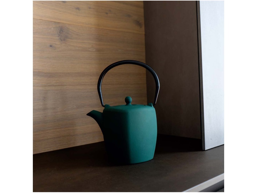WD LIFESTYLE Teiera in ghisa verde 1,3 Lt
