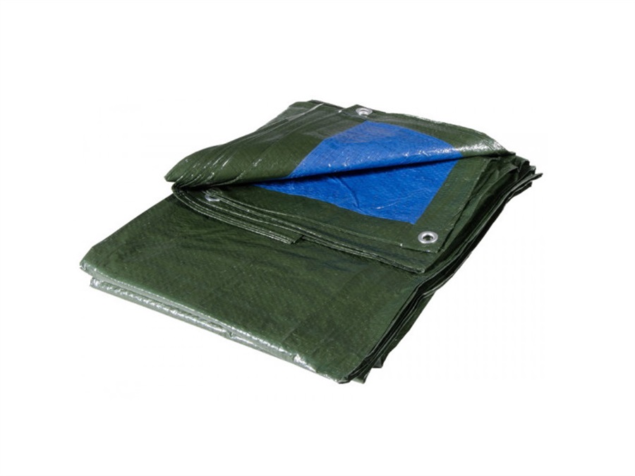 VERDELOOK Telo occhiellato blu/verde 90g, 8x12 m