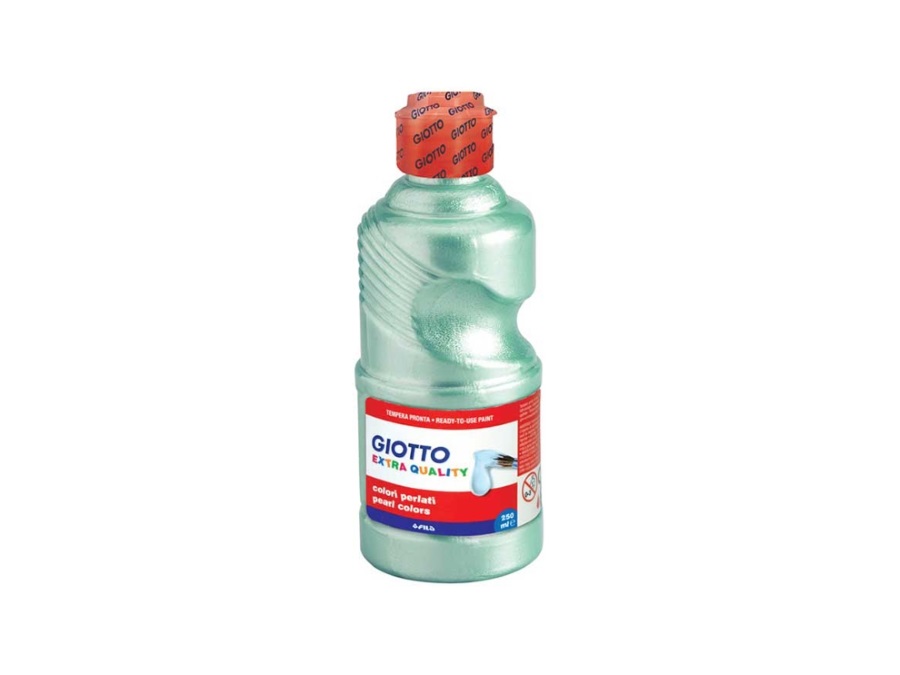 FILA Tempera pronta pearl Giotto 250 ml colore verde chiaro