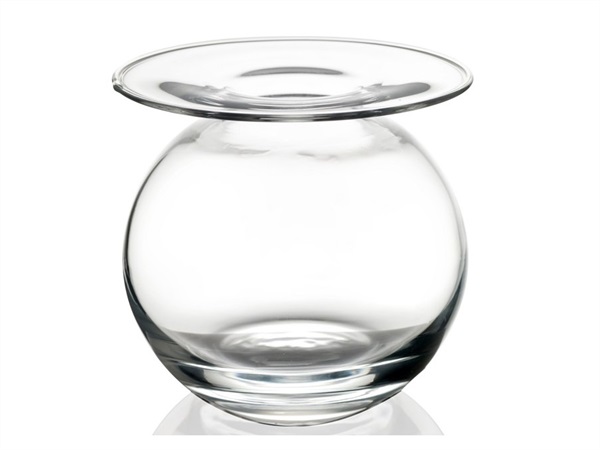 Capalbio vaso trasparente h 22 cm