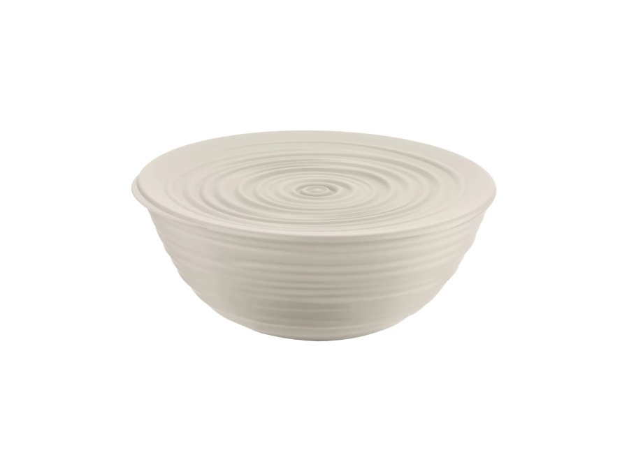 FRATELLI GUZZINI S.P.A. TIERRA Contenitore L con coperchio - COLORE Bianco Latte