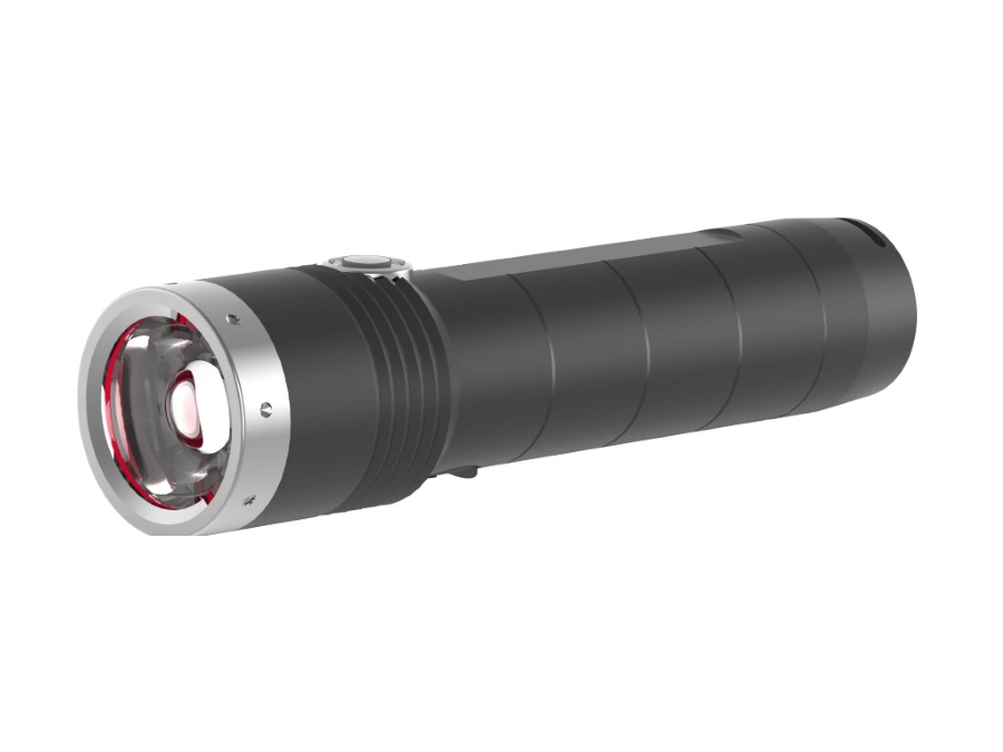 Ledlenser torcia led, mt10, ricaricabile, max. 1000 lm, portata max. 180 m