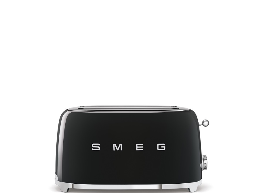 SMEG TOSTAPANE TOASTER 4 FETTE NERO  ANNI '50 SMEG