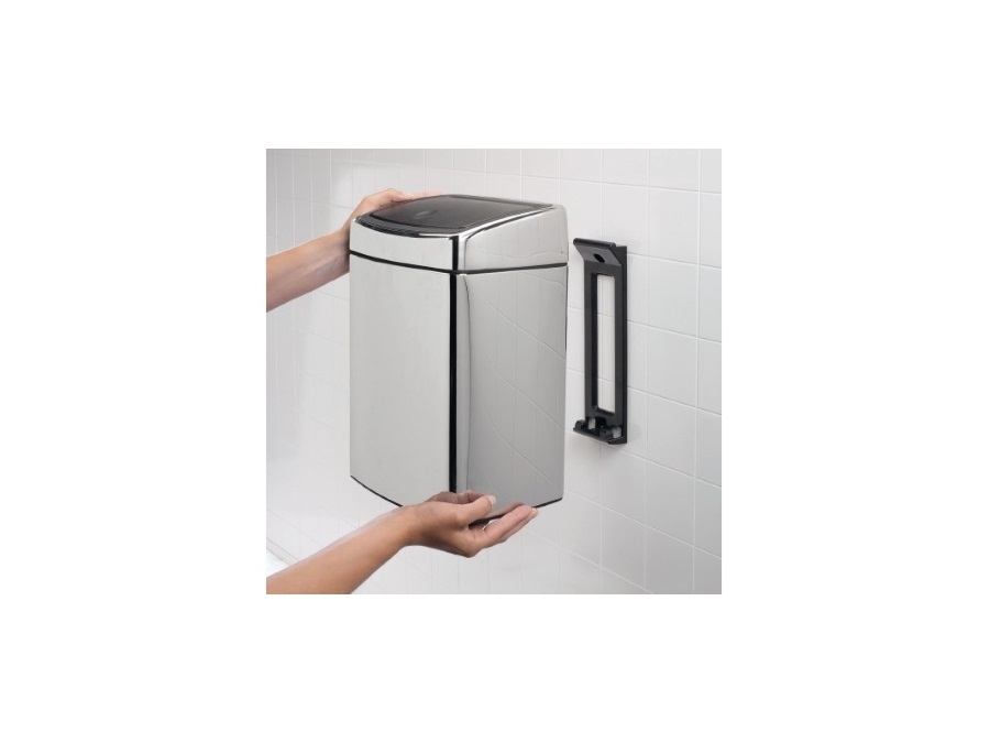 BRABANTIA TOUCH BIN pattumiera 10 litri - Brilliant Steel