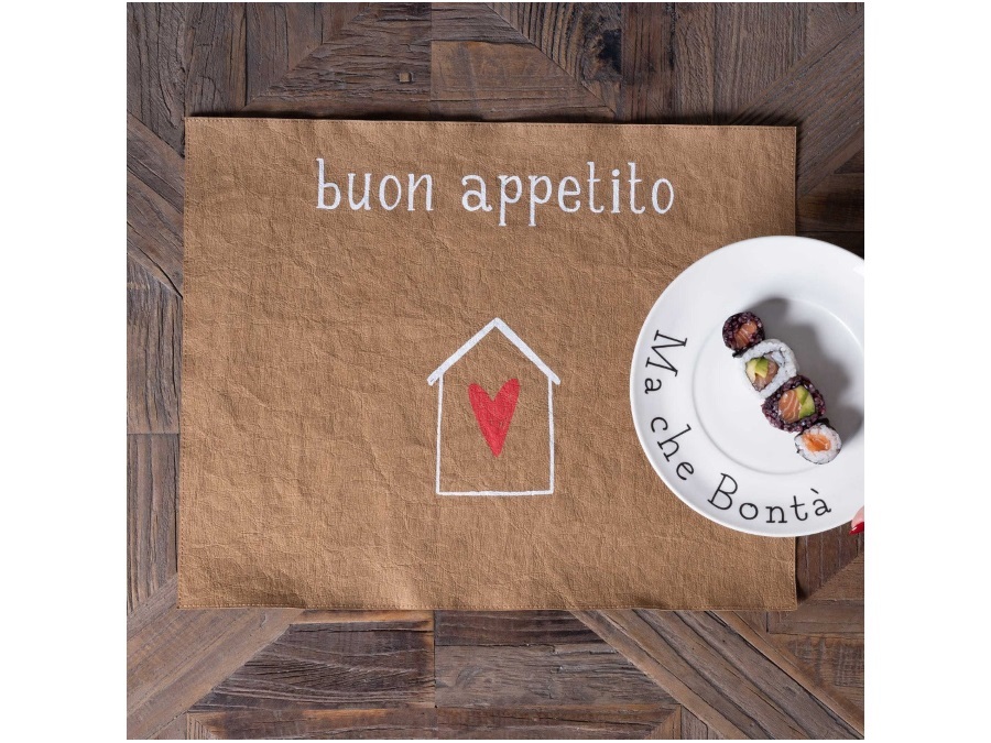 SIMPLE DAY LIVING & LIFESTYLE Tovaglietta Buon appetito, 36x45 cm