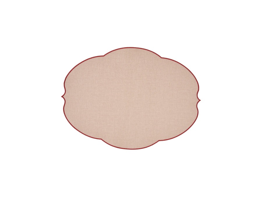 FRATELLI GUZZINI S.P.A. TOVAGLIETTA "FLOWERS", Rosa