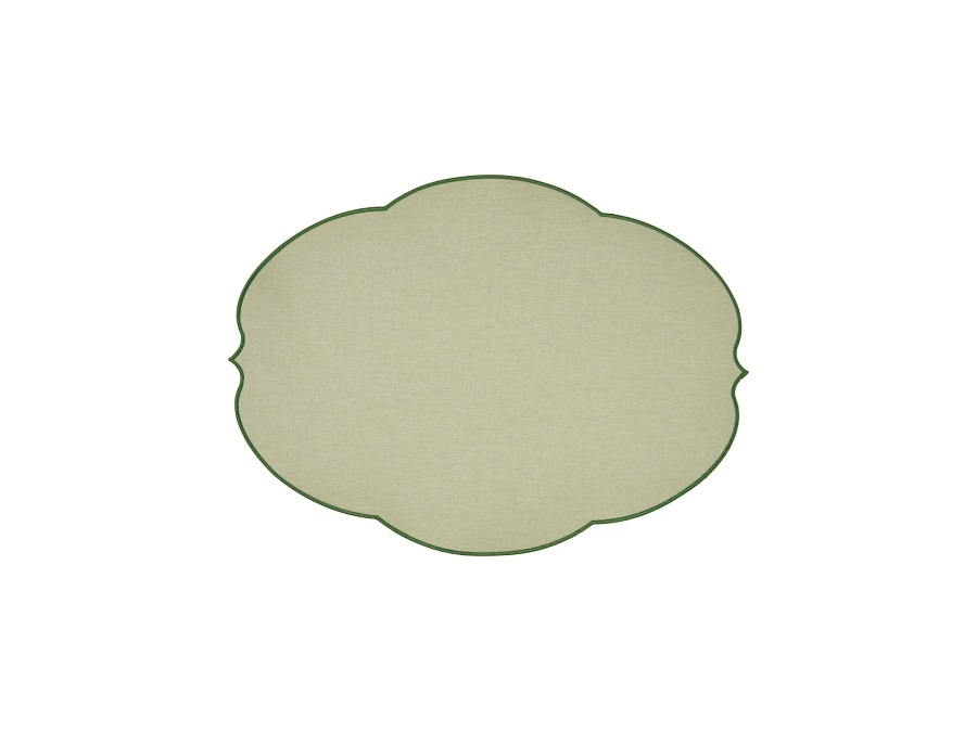 FRATELLI GUZZINI S.P.A. TOVAGLIETTA "FLOWERS", Verde