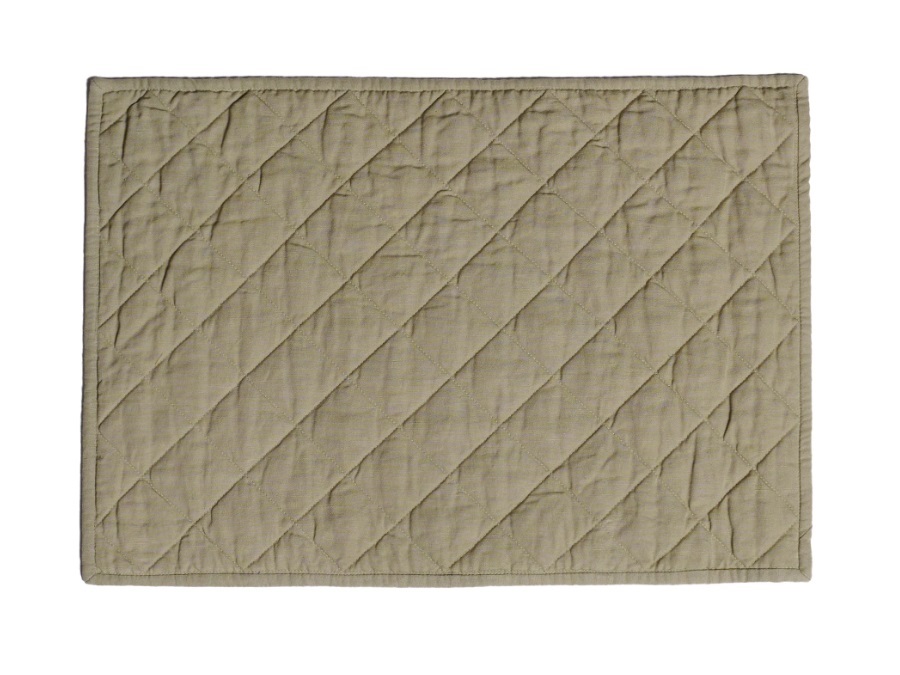 SIMPLE DAY LIVING & LIFESTYLE Tovaglietta Rettangolare Imbottita sabbia, 36x48 cm