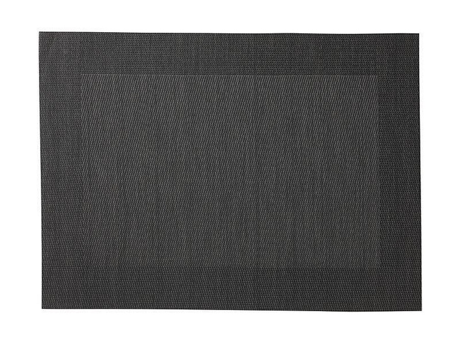 MAXWELL & WILLIAMS Tovaglietta wide border charcoal 45X30 CM linea placemat by maxwell & Williams