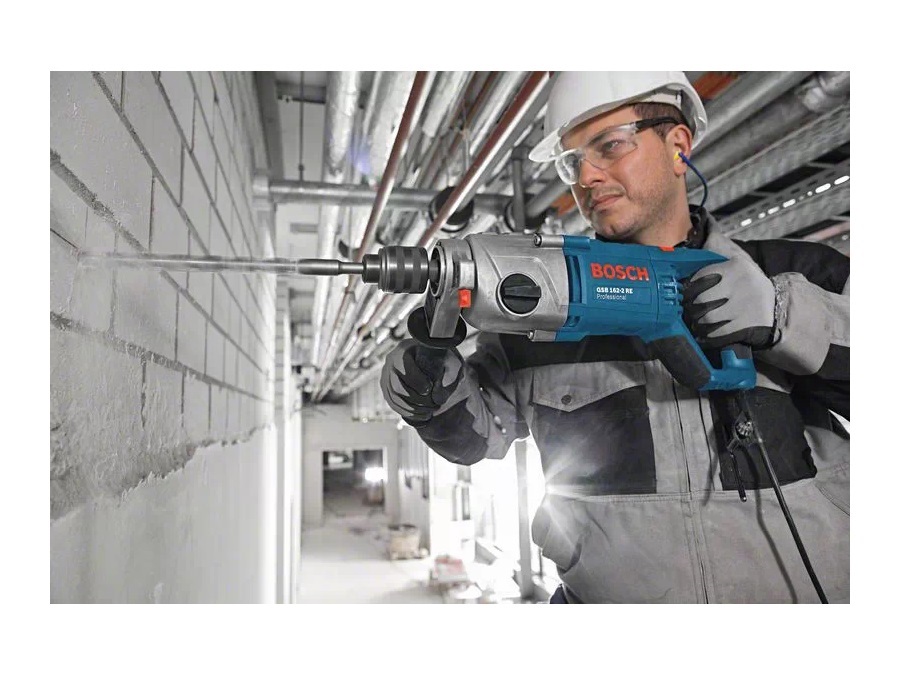 BOSCH TRAPANO CON PERCUSSIONE, GSB 162-2 RE PROFESSIONAL