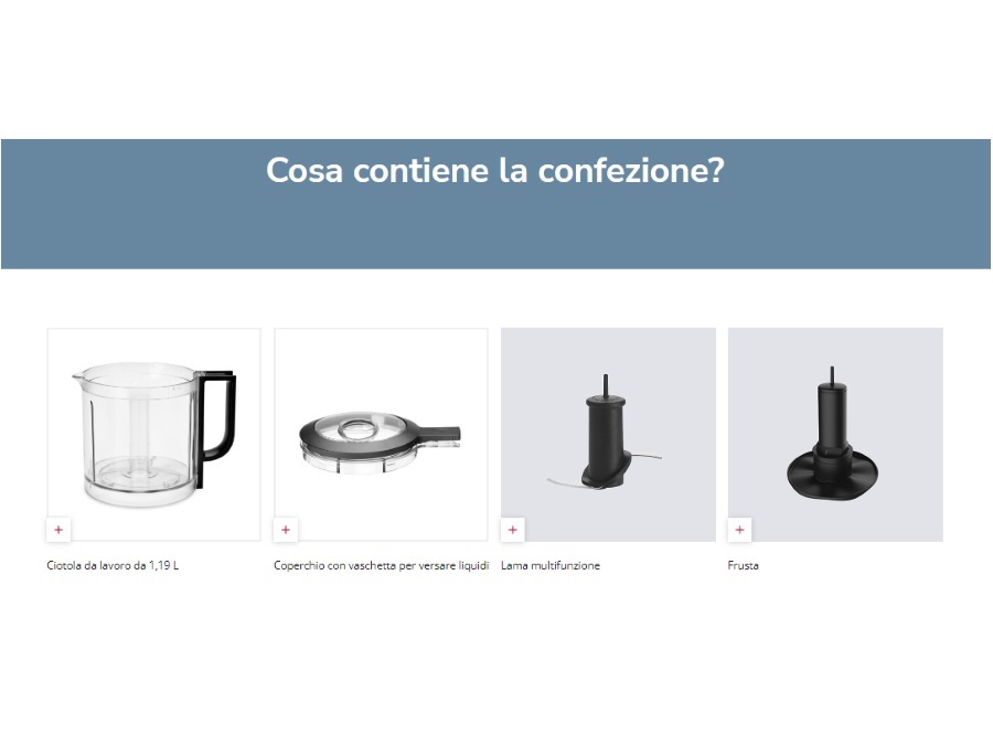 KITCHENAID TRITATUTTO 1,19 L, NERO ONICE