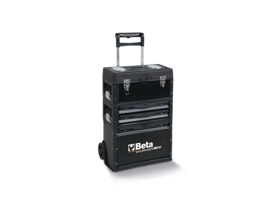 BETA UTENSILI Trolley portautensili a 3 moduli sovrapponibili - BW C43