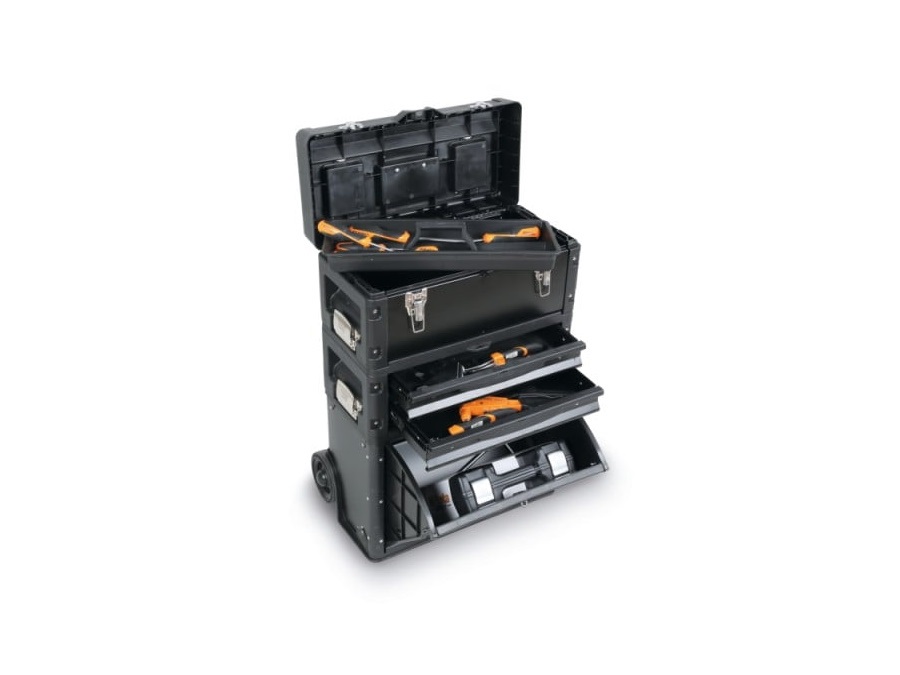 BETA UTENSILI Trolley portautensili a 3 moduli sovrapponibili - BW C43