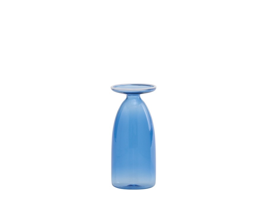 ZAFFERANO S.R.L. Un fiore, vaso bluino 22 cl