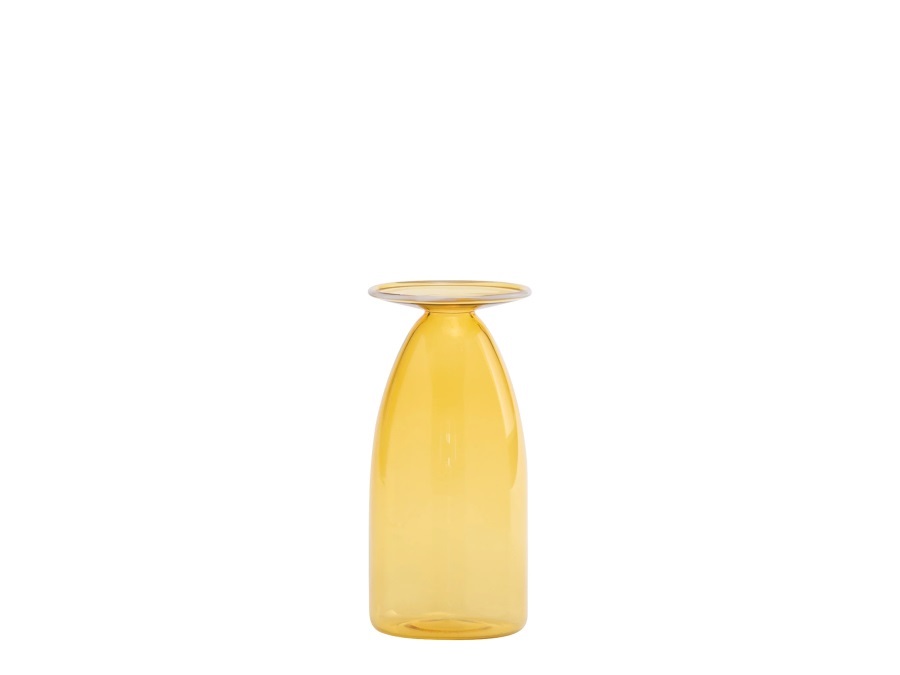 ZAFFERANO S.R.L. Un fiore, vaso giallo oro 22 cl