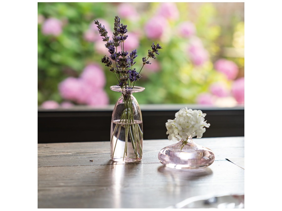 ZAFFERANO S.R.L. Un fiore, vaso trasparente 22 cl