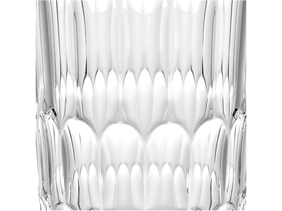 FRATELLI GUZZINI S.P.A. Vanity, bicchiere alto decoro N°2 480 cc - Trasparente